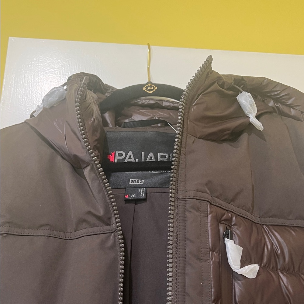 Pajar Men's Dark Brown Puffer Jacket